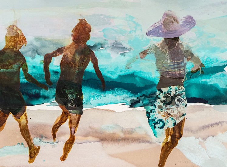 LARS ELLING, THE SURF
2026, INK & GOUACHE ON CANSON PAPER