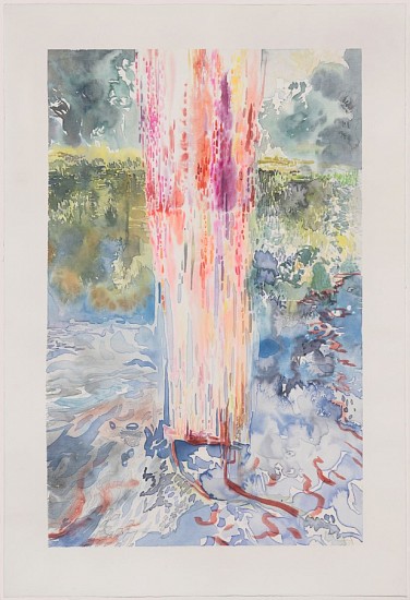 RINA STUTZER, TRANSCENDENTAL FLICKER I
2025, SILKSCREEN MONOTYPE HYBRID ON FABRIANO ROSASPINA PAPER
